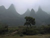 Lijiang River and hills near Guilin