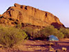 Lou's tent