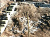 site with tarps removed